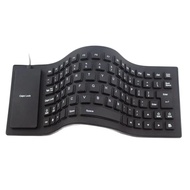 85-key Computer Keyboard Silicone Mute Soft Keyboard Portable Mini Laptop Pc Folding Waterproof Keyb