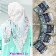 Jilbab Syari Motif Kerudung Jumbo hijab voal ukuran 130 x 130