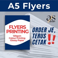 A5 FLYERS 120gsm Full Colour Printing