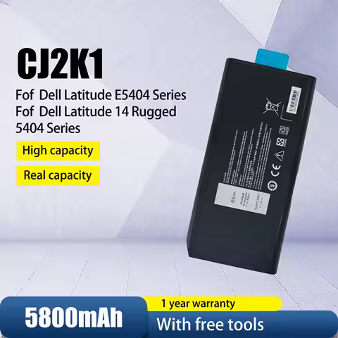 Original quality CJ2K1 4XKN5 laptop battery for Dell latitude 5404 5414 7404 7414 CJ2K1 XRJDF X8VWF