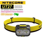 NITECORE - UT27 (2023版本) 800流明 3膽LED 超輕量 運動頭燈