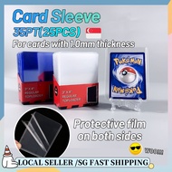 SG READY STOCK Card Sleeve Toploader For Cards 35PT Card High Clear Penny Sleeves Suitable for Pokemon Yugioh Etc