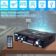 【Ready stock】AK35 800W Bluetooth 5.0 Audio Power Amplifier 2 Channel Stereo Receiver with Remote Con