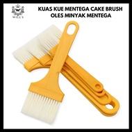 KITCHENWARE BBQ BAKING PASTRY WOOL PLASTIC BRUSH PAINT BRUSH PLASTIC HANDLE BARBEQUE CORN