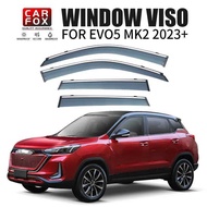 For DR EVO 5 2020-2023+ Car Visor Awning Shers Windshield Side Window Rain Sun Shade Auto Accessorie