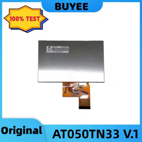 Original 5 Inch AT050TN33 LCD Screen Display Panel 480x272 AT050TN33 V.1 LCD Monitor 100% Testing Wo