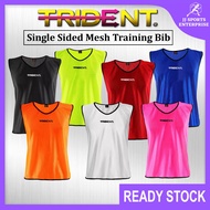 Trident Single Sided Mesh Training Bib (Senior/Junior/Kids/Child) Football Bib Plain Single Sided Bi