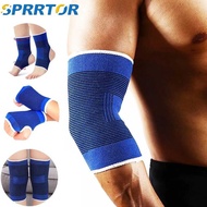 1Pair Bandage Breathable El Basketball Volleyball Fiess Gym Adjustable Arm Sleeve Knee Pads Sports S
