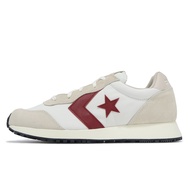 Converse Casual Shoes Omega Trainer Men's Women's White Red Retro Sneakers [ACS] A13377C