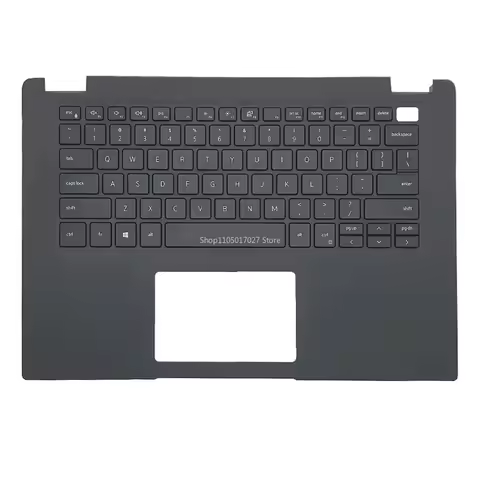 NEW US Keyboard for Dell Latitude 3410 E3410 Laptop Palmrest Upper Cover Top Case with Backlit keybo