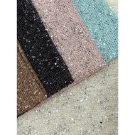 SA Sparkly sequin woven mesh fabric sequin fabric
