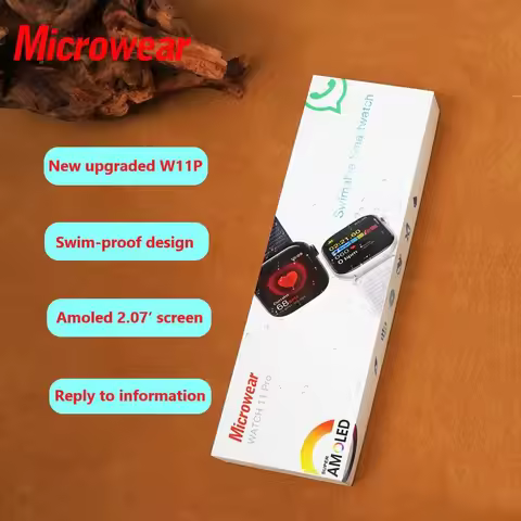 Top Amoled Watch11pro W11pro Smartwatch Microwear Smart Watch 11 W11 Pro IP68 Waterproof 46 mm Serie
