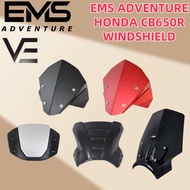 EMS Windshield For Honda CB650R Windscreen Visor Wind Deflector (2019-2023yrs)