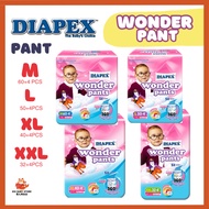 Diapex Wonder Pant Pant Size M/L/XL/XXL Baby Diapers | Lampin Bayi Seluar Murah Diapex Pampers