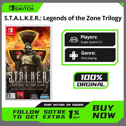 S.T.A.L.K.E.R. Legends of the Zone Trilogy - Nintendo Switch Games Deals 100% New Original Physical 