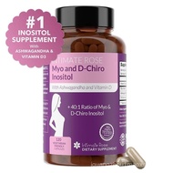 Myo-Inositol & D-Chiro Inositol Supplement for PCOS and Hormonal Balance with Ashwagandha for Women 