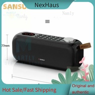 NexHaus  SANSUI F76 Bluetooth speaker with multifunctional breakpoint memory FM radio knob volume US