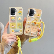 Casing OPPO A94 4G Casing Reno 5F Casing For Casing with a Bracelet  Casing hard Phone Casing BB-CYJ