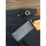 jeans kepala kain 501 classic buckleback blueblack