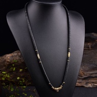 T Thailand Amulet Chain 6mm Natural Coconut Shell Amulet Chain Amulet Pendant Pendant Necklace Sweat