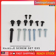 HANDLE SCREW SET EX5 SCREW HANDLE COVER (1 SET)