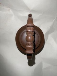 1972，China, Yixing purple clay teapot, Shuanglong beam pot, author: Yixing No. 1 Factory, please see