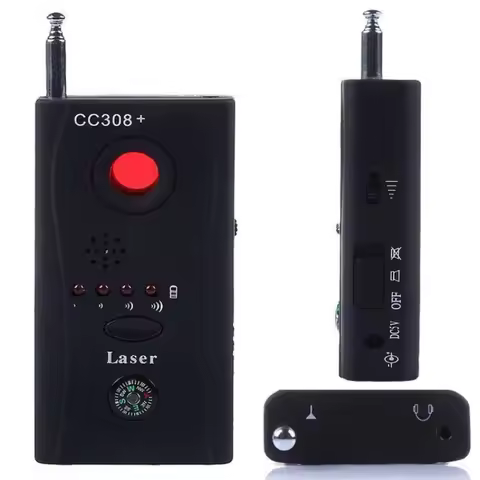 Multi-Function Wireless Camera Lens Signal Detector CC308+ Radio Wave Signal Detect Camera Full-rang