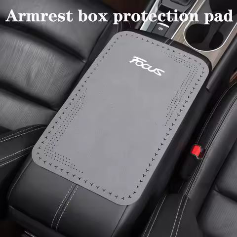 Universal Car central armrest box non-slip anti-scratch protection pad for Ford Focus MK1 MK2 MK3 MK