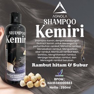 Shampoo Kemiri Hitam - Shampoo Pemanjang Rambut Menebalkan dan Menghitamkan Rambut Anti Ketombe Kemi