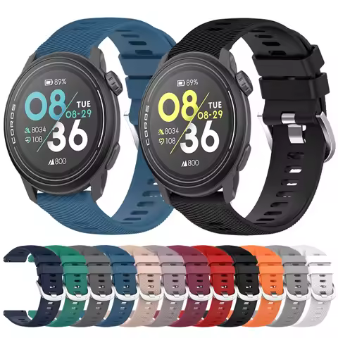 For COROS PACE 3 Sports Silicone Strap Band Watchband For COROS APEX 2 Pro/PACE 2 22/20mm Wristband 
