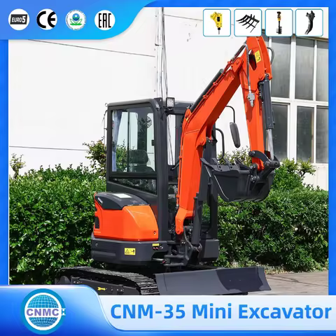 CNM-35 Mini Excavator Hydraulic Mechanical Excavator Loader High-performance Customizable Made in Ch