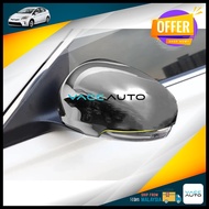 Toyota Prius 3rd XW30 2009 - 2014 Side Mirror Chrome Cover Side Rearview Mirror Wing Cover Trim Vacc Auto Accessories