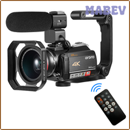 MABEV Video Camera YouTube Live Stream 4K Professional Ordro AC5 12X Optical Zoom Digital Camcorder Vlogging Blogger Filming Filmadora ABEIB