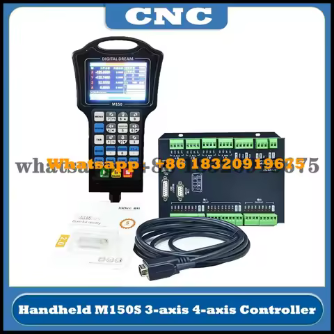 CNC Handheld M150 3-axis 4-axis engraving machine controller CNC motion control system 500MHz 1G mem