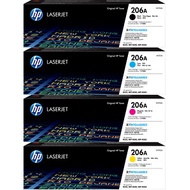 HP 206A Black Original Laserjet Toner Cartridge  W2110A W2111A W2112A W2113A