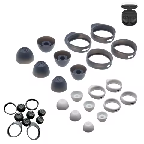 Galaxy Buds FE Ear Tips Ear Hooks Kit,Replacement Silicone Earbuds Ear Wings for Samsung Galaxy Buds