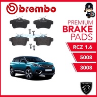 BREMBO Rear Brake Pads (1 set) - Peugeot 3008, Peugeot 5008, 5008'15, Peugeot RCZ 1.6