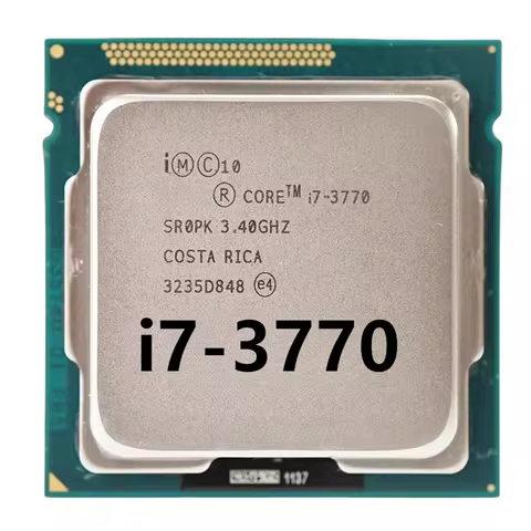 i7 3770 3.4 GHz Quad-Core Eight-Thread CPU Processor 8M 77W LGA 1155