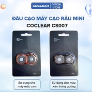COCLEAR CV8 SHAVER HEAD Used for MINI CS007 SHAVER, orange, mirror gray