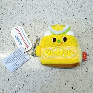 日本 Gladee 造型 零錢包 檸檬蛋糕造型（小）Air Pods收納 小物收納