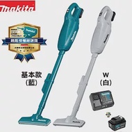 【MAKITA牧田】省空間無線充電手提式吸塵器CL107FDSM 牧田 電力4.0升級版 【單4A電池充電器全配】 牧田白