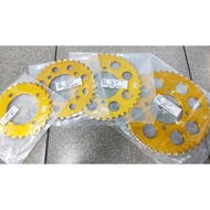 SPROCKET SSS *415* ALLOY GOLD 100% ORIGINAL (4 LUBANG) Y110/SRL/135LC/Y125Z/RXZ 41T 42T 43T 44T 45T 46T 47T 48T 49T 50T