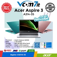 ACER ASPIRE 3 A314-35 N5100 Quad Core 4GB 256GB Intel UHD 14" W10 OHS
