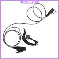 2 Pin Earphone Earpiece Headphone Accessories Earpiece Headset for BAOFENG [countless1.sg]