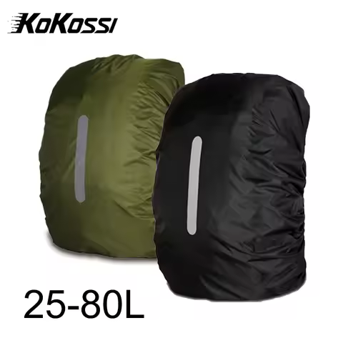 KoKossi 1Pcs 25-80L Backpack Rainproof Cover Outdoor Sports Cycling Hiking Backpack Mountaineering C