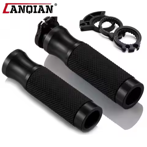 Motorcycle CNC Aluminum 22mm Handle Bar Grip Hand Grips FOR YAMAHA FAZER600 FZ6N FJ09 FJ110 FJ1200 F