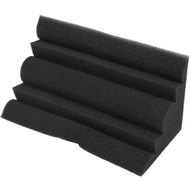 4 pcs Corner Bass Trap Acoustic Panel Studio Sound Absorption Foam 12*12*24cm