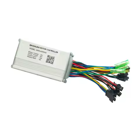 X008-AAM002 48V E-bike Brushless Motor Controller 18A for 5S Protocol Display Electric Scooters MTB 