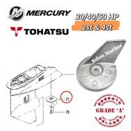 Trim Tab / Zinc Anode for MERCURY / TOHATSU 30/40/50HP 2st & 4st outboard