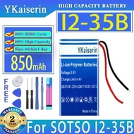High Performance 850Mah I2-35B 602040 2Line Battery For Sotso